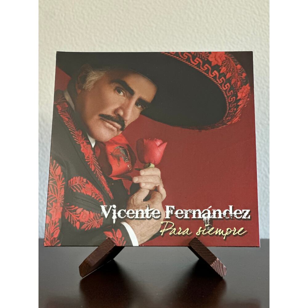 Vicente Fernandez Para Siempre Gatefold New Sealed 2022 Vinyl Record